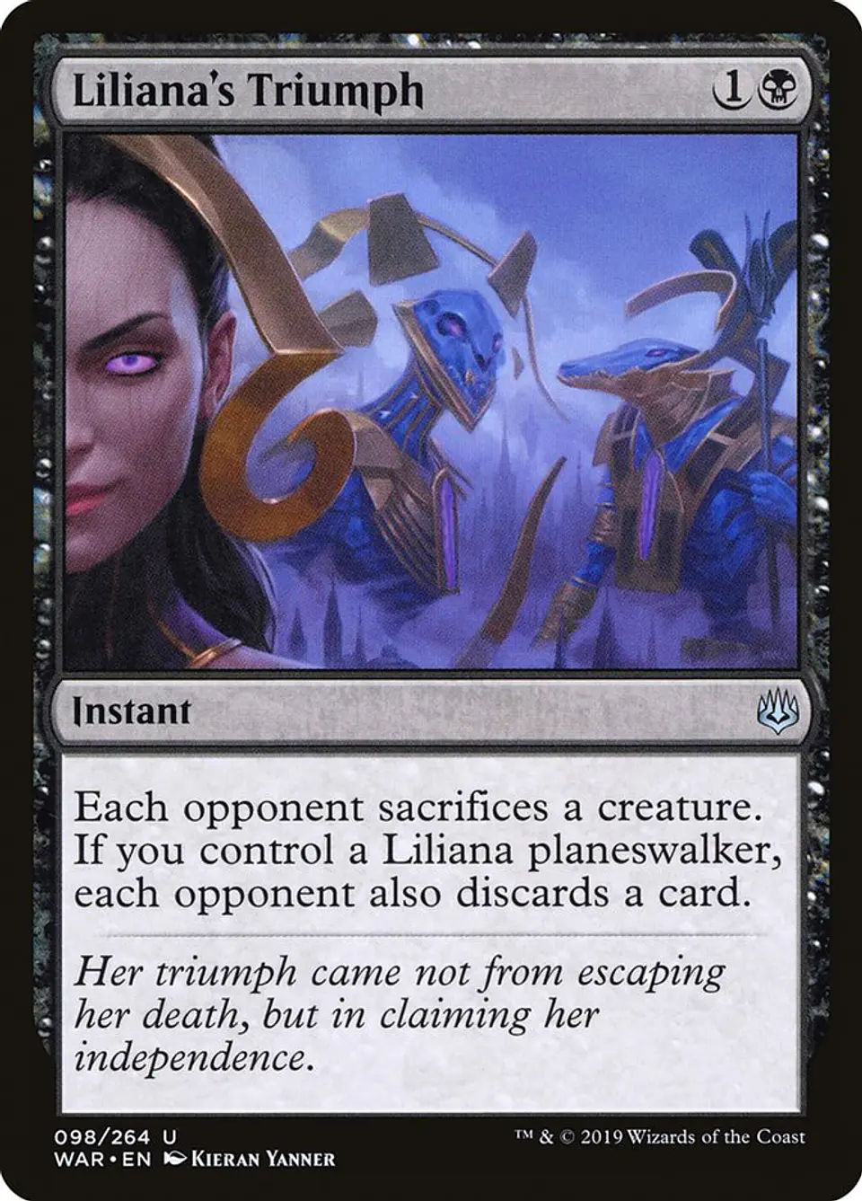 Liliana's Triumph | Español | NM | WAR 1
