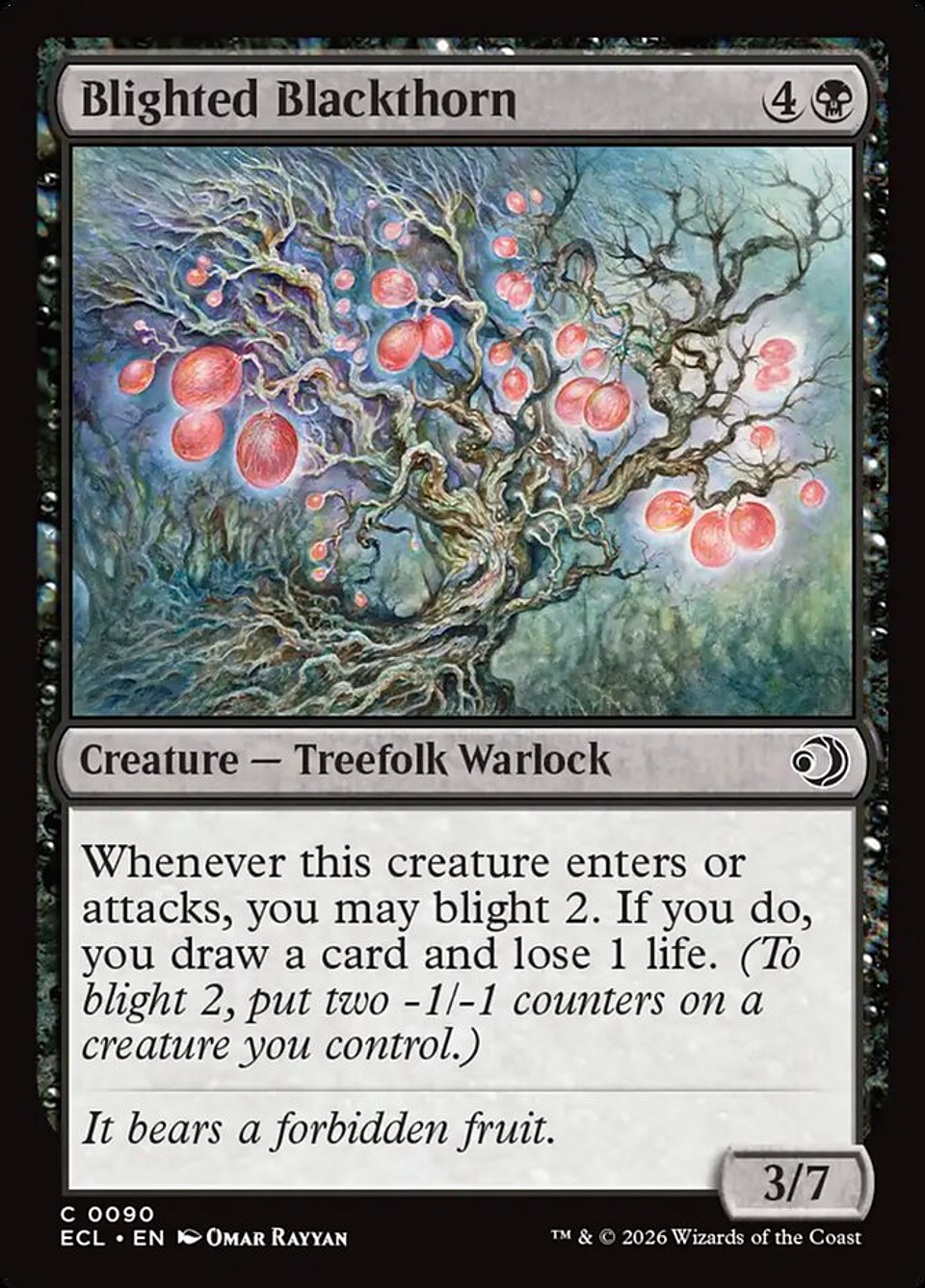 Blighted Blackthorn | Inglés | NM | ECL 1