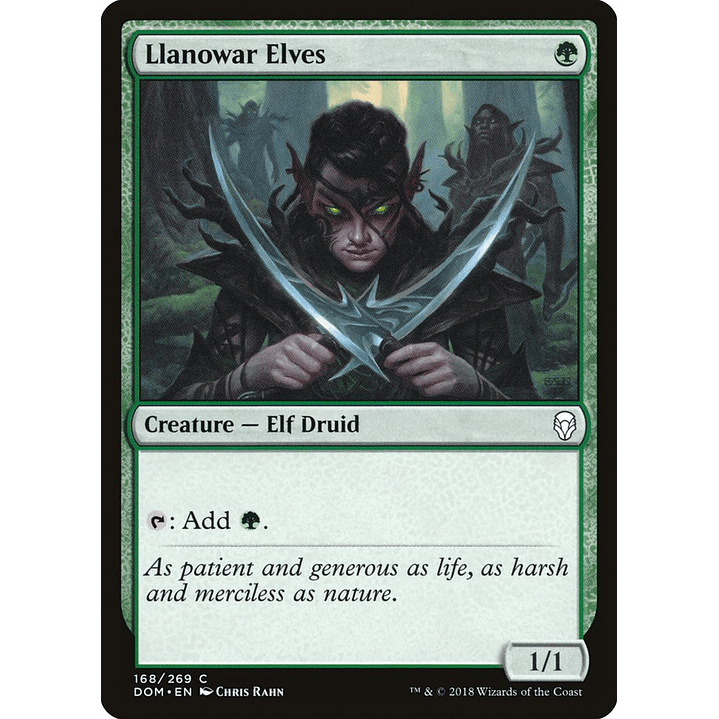 Llanowar Elves | Español | NM | DOM 1