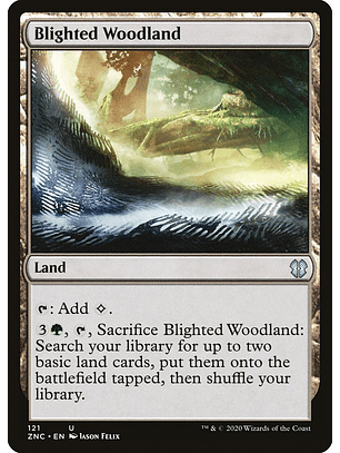 Blighted Woodland | Inglés | NM | ZNC