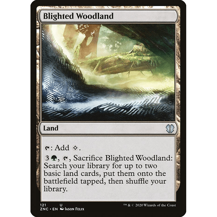 Blighted Woodland | Inglés | NM | ZNC 1