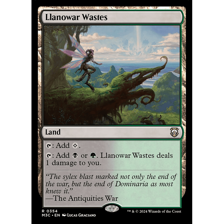 Llanowar Wastes | Inglés | NM | M3C 1