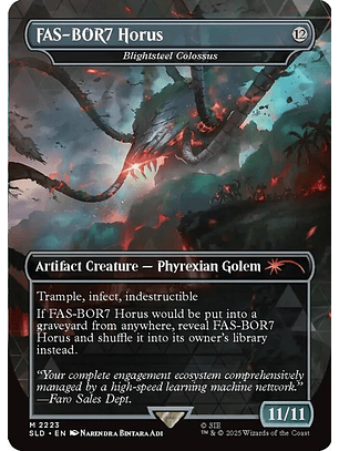 Blightsteel Colossus (Borderless) | Inglés | NM | SLD