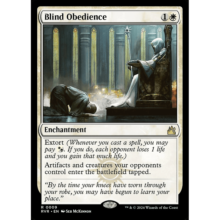 Blind Obedience | Español | NM | RVR 1