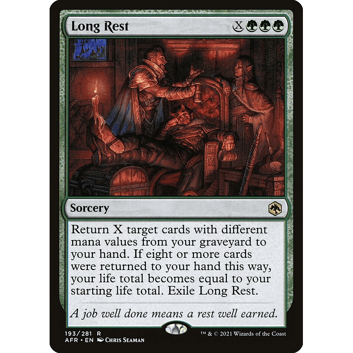 Long Rest | Inglés | NM | AFR 1