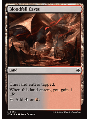 Bloodfell Caves | Inglés | NM | FDN