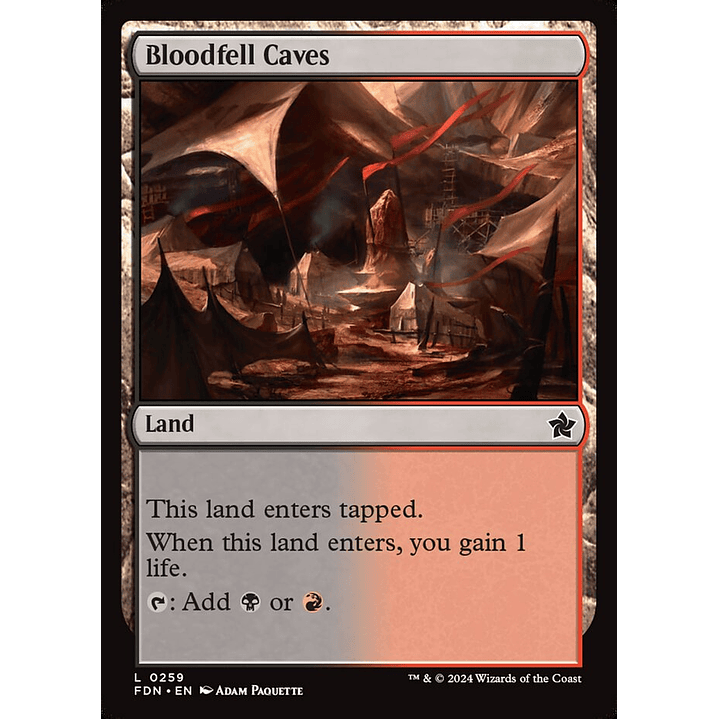 Bloodfell Caves | Inglés | NM | FDN 1
