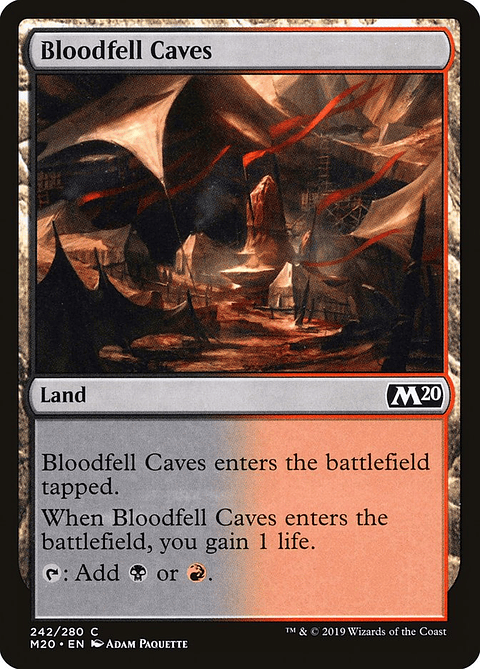 Bloodfell Caves | Inglés | NM | M20