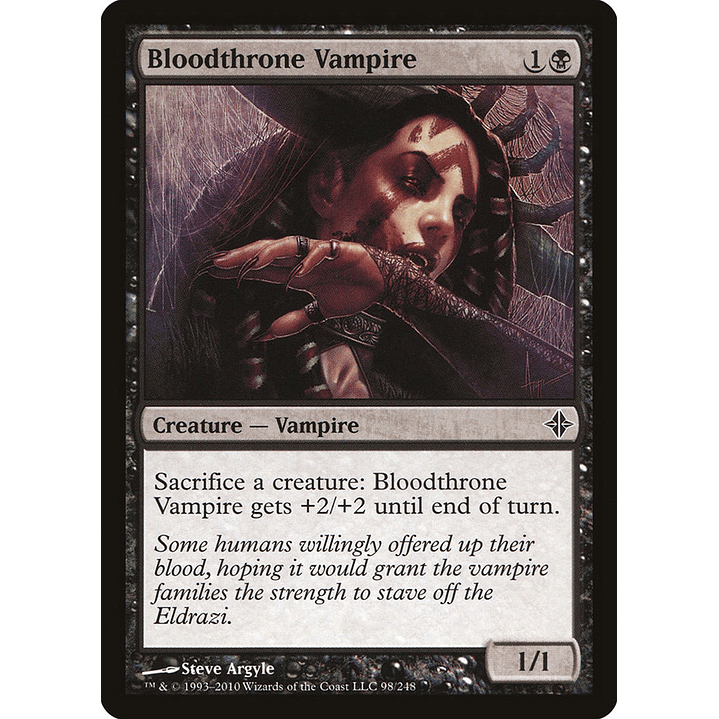 Bloodthrone Vampire | Inglés | NM | ROE 1