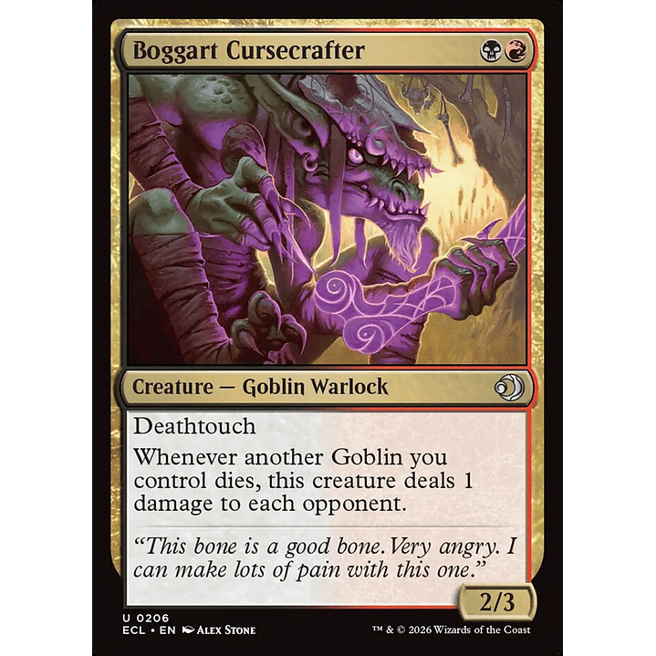 Boggart Cursecrafter | Inglés | NM | ECL 1