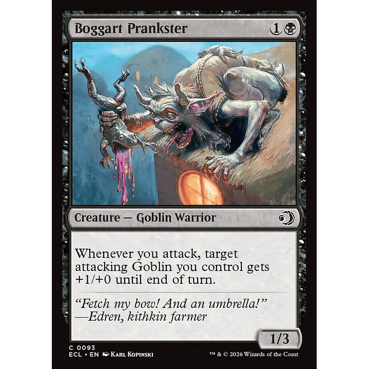 Boggart Prankster (foil) | Inglés | NM | ECL 1