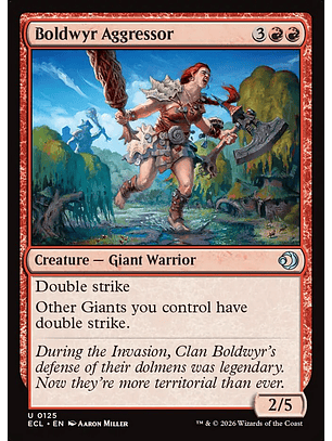 Boldwyr Aggressor (foil) | Inglés | NM | ECL