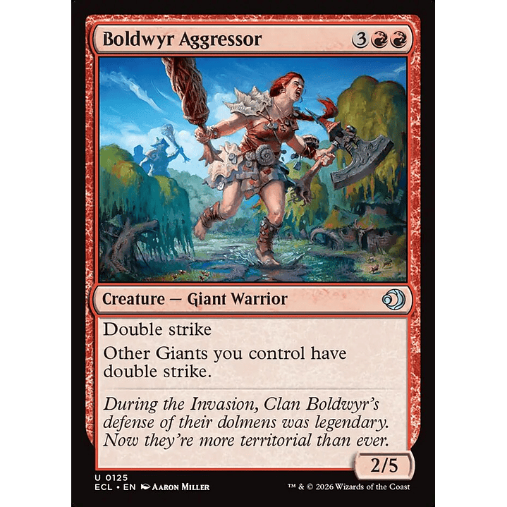 Boldwyr Aggressor (foil) | Inglés | NM | ECL 1