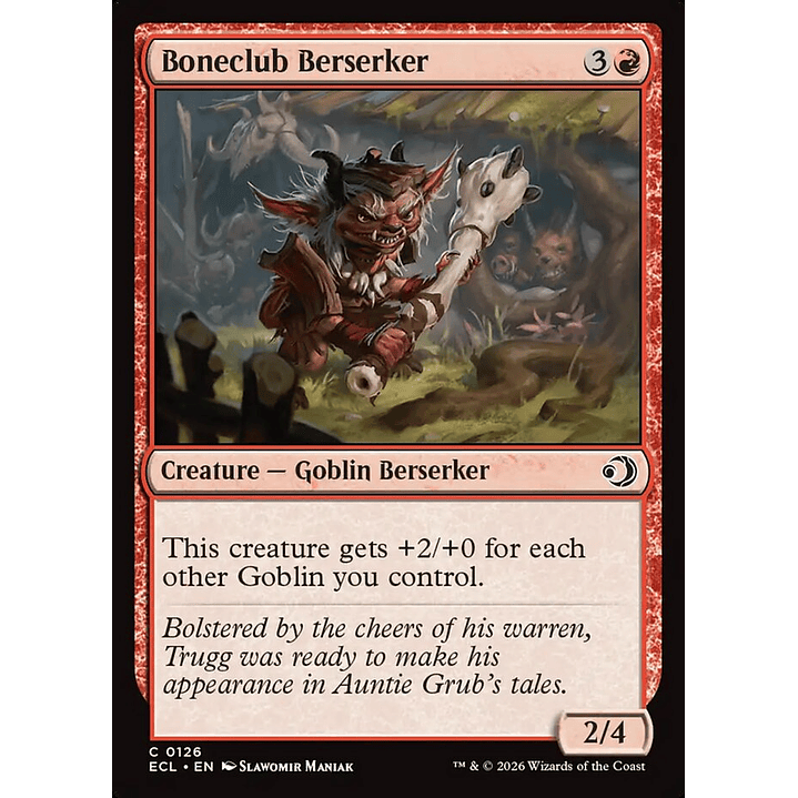 Boneclub Berserker (foil) | Inglés | NM | ECL 1