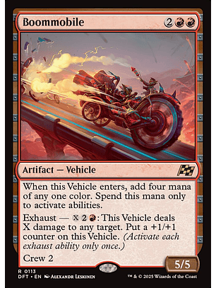 Boommobile | Inglés | NM | DFT