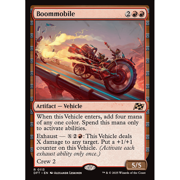 Boommobile | Inglés | NM | DFT 1