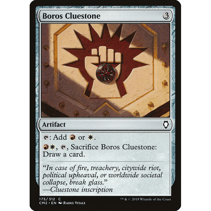 Boros Cluestone | Inglés | NM | CM2 1