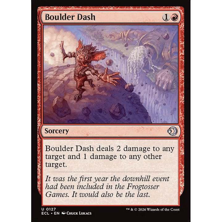 Boulder Dash (foil) | Inglés | NM | ECL 1