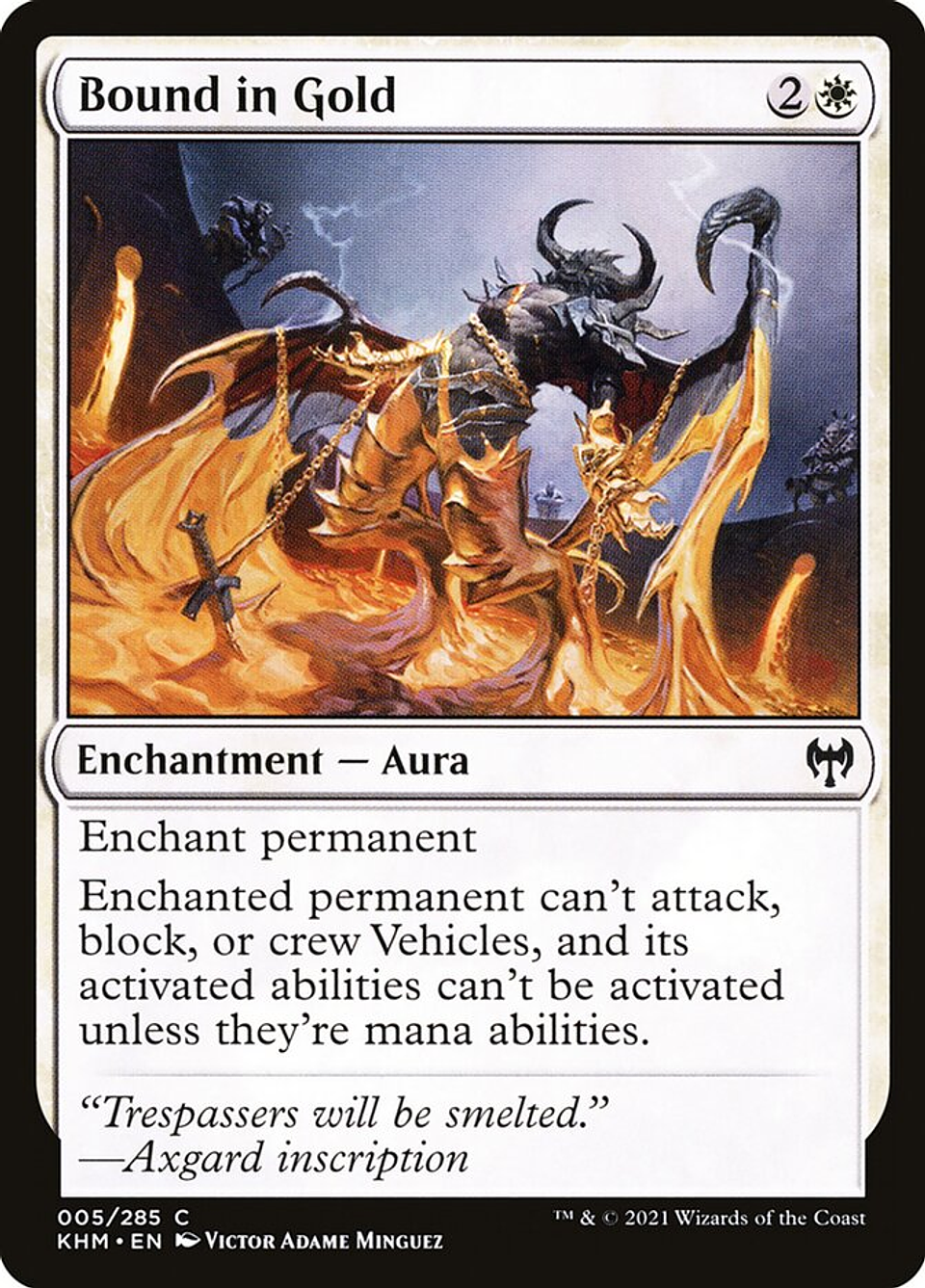 Bound in Gold | Inglés | NM | KHM 1