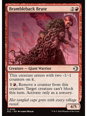 Brambleback Brute (foil) | Inglés | NM | ECL