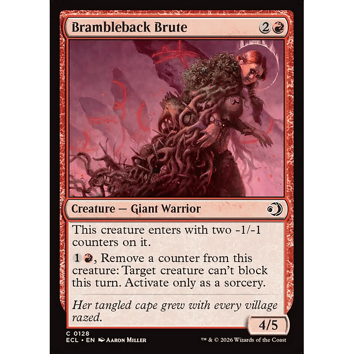 Brambleback Brute (foil) | Inglés | NM | ECL 1