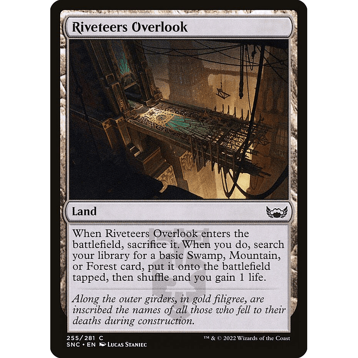 Riveteers Overlook | Español | NM | SNC 1