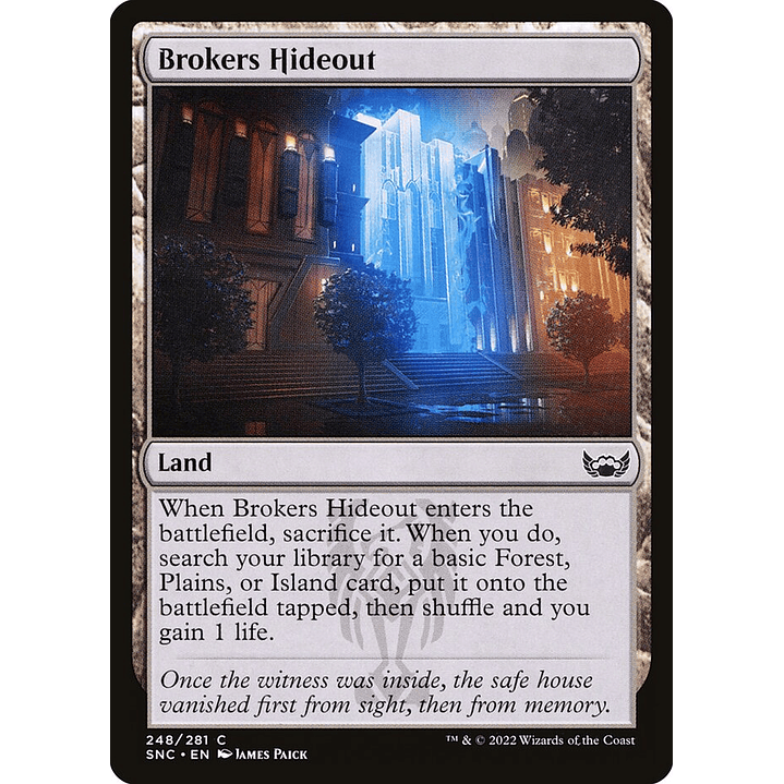 Brokers Hideout | Español | NM | SNC 1