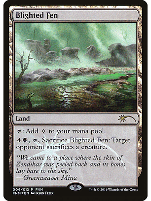 Blighted Fen (foil) | Español | NM | F16