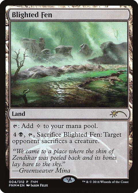Blighted Fen (foil) | Español | NM | F16