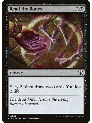 Read the Bones | Español | NM | MOC