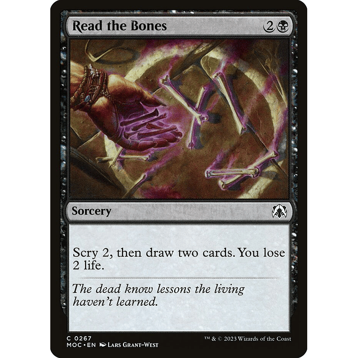 Read the Bones | Español | NM | MOC 1