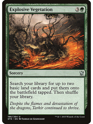 Explosive Vegetation | Español | NM | DTK