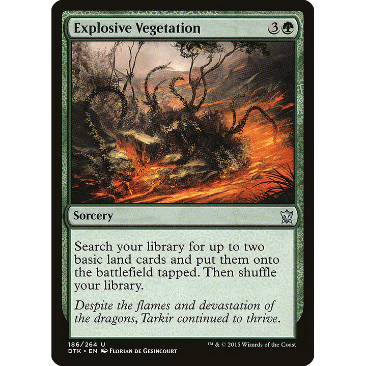 Explosive Vegetation | Español | NM | DTK 1