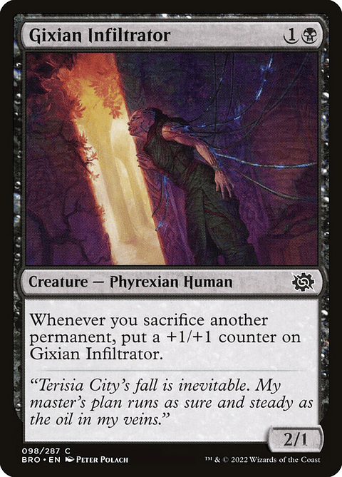Gixian Infiltrator | Español | NM | BRO