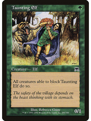 Taunting Elf (Retro Frame) | Español | HP | ONS