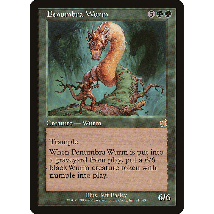 Penumbra Wurm (Retro Frame) | Español | HP | APC 1