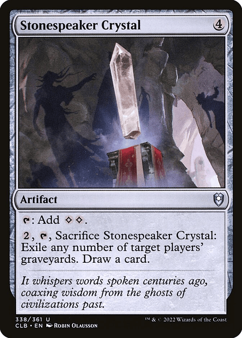 Stonespeaker Crystal (foil) | Español | NM | CLB