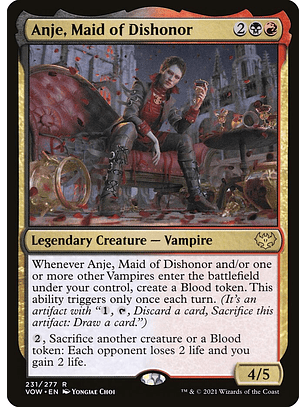 Anje, Maid of Dishonor (foil) | Español | NM | VOW