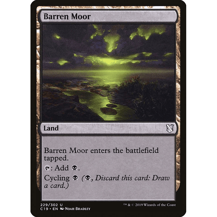 Barren Moor | Español | NM | C19 1