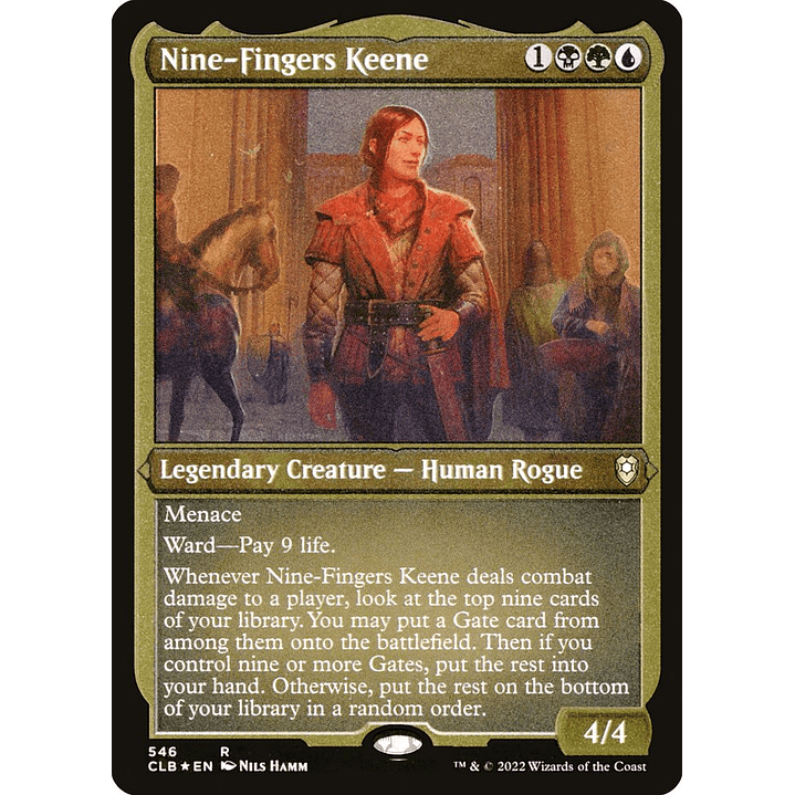 Nine-Fingers Keene (Etched) | Español | NM | CLB 1