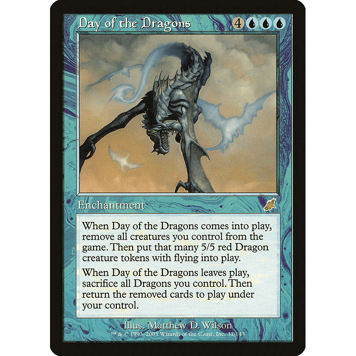 Day of the Dragons (Retro Frame) | Español | HP | SCG 1