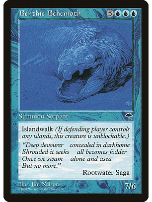 Benthic Behemoth (Retro Frame) | Español | HP | TMP