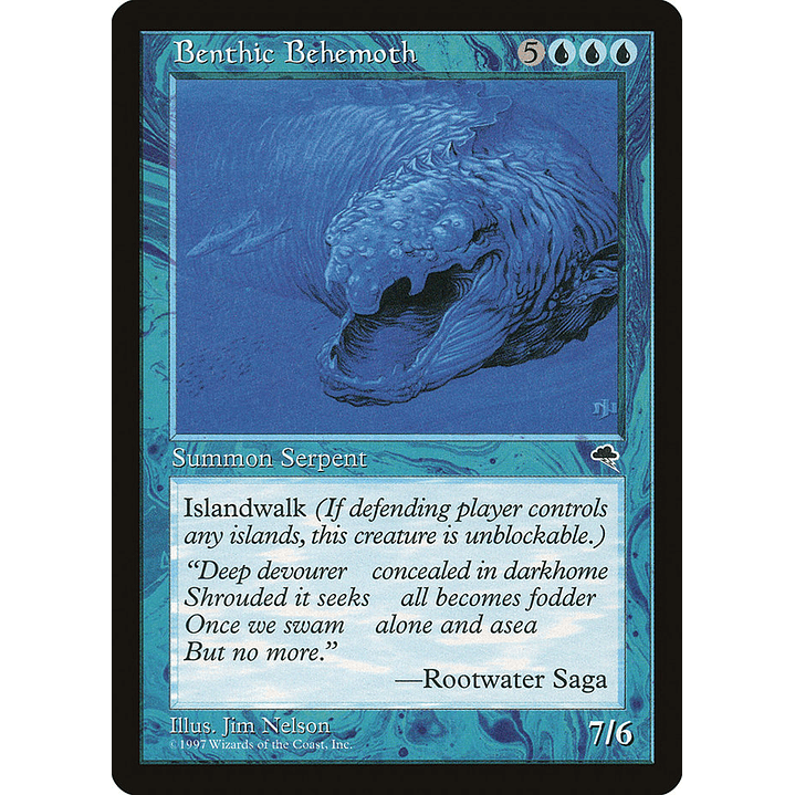 Benthic Behemoth (Retro Frame) | Español | HP | TMP 1
