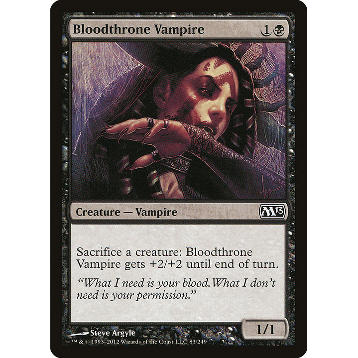 Bloodthrone Vampire | Español | NM | M13 1