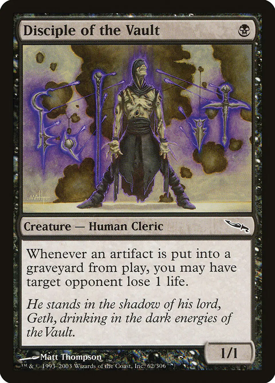 Disciple of the Vault | Español | VG | MRD 1