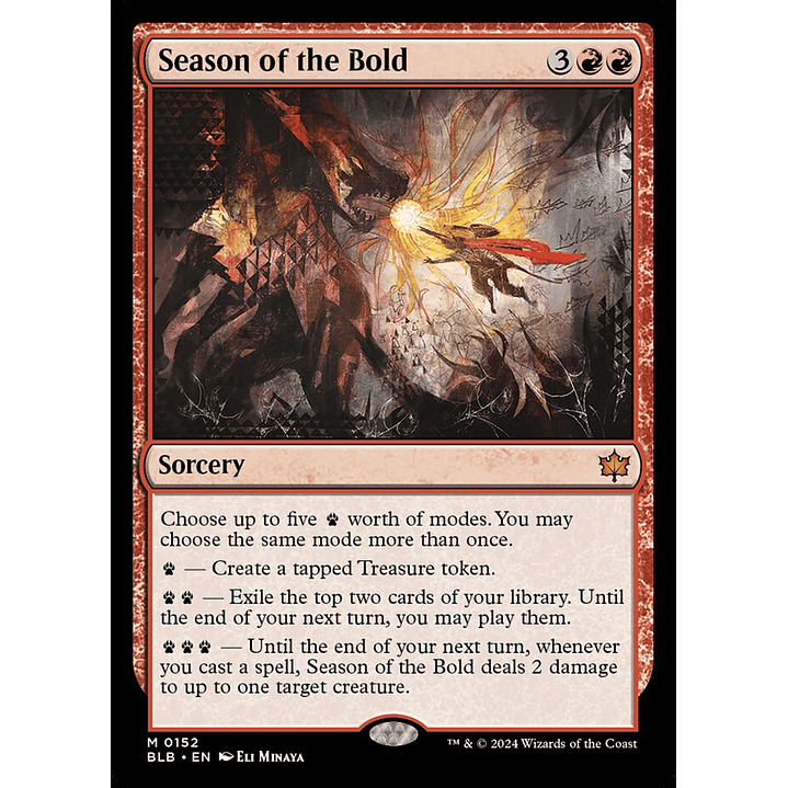 Season of the Bold | Español | NM | BLB 1
