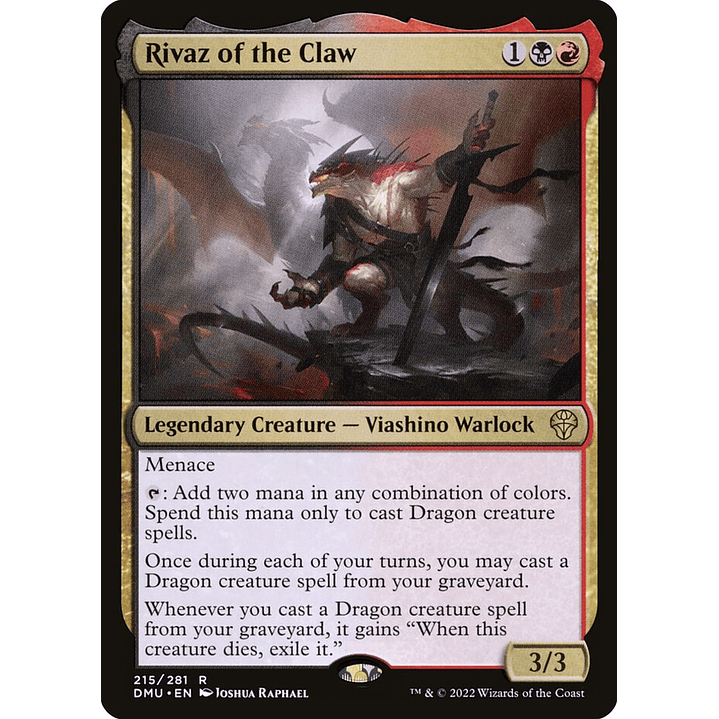 Rivaz of the Claw | Español | NM | DMU 1