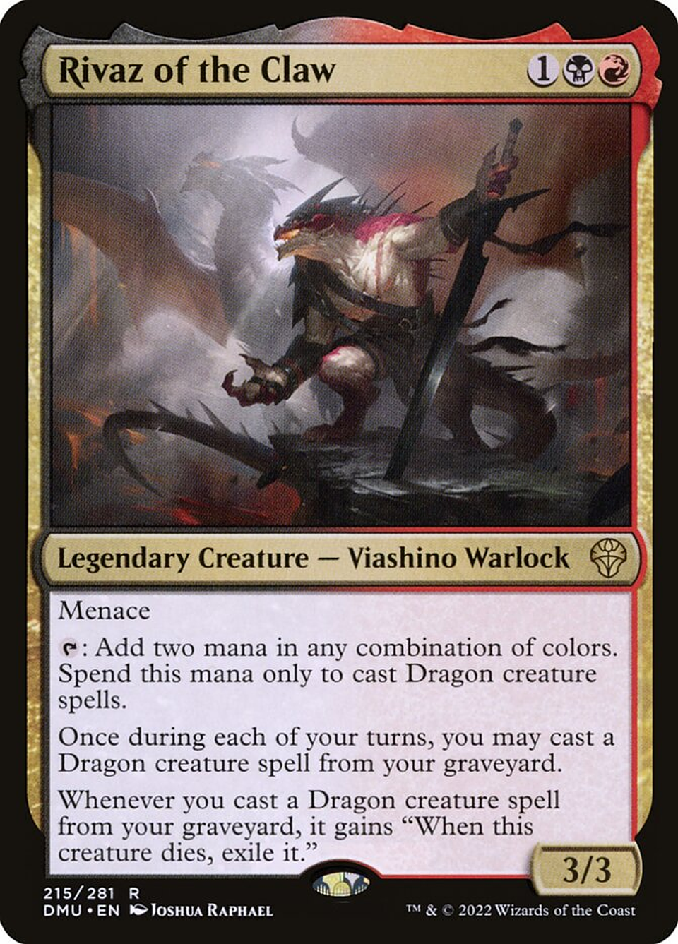 Rivaz of the Claw | Español | NM | DMU 1