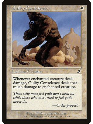 Guilty Conscience (Retro Frame) | Español | VG | SCG