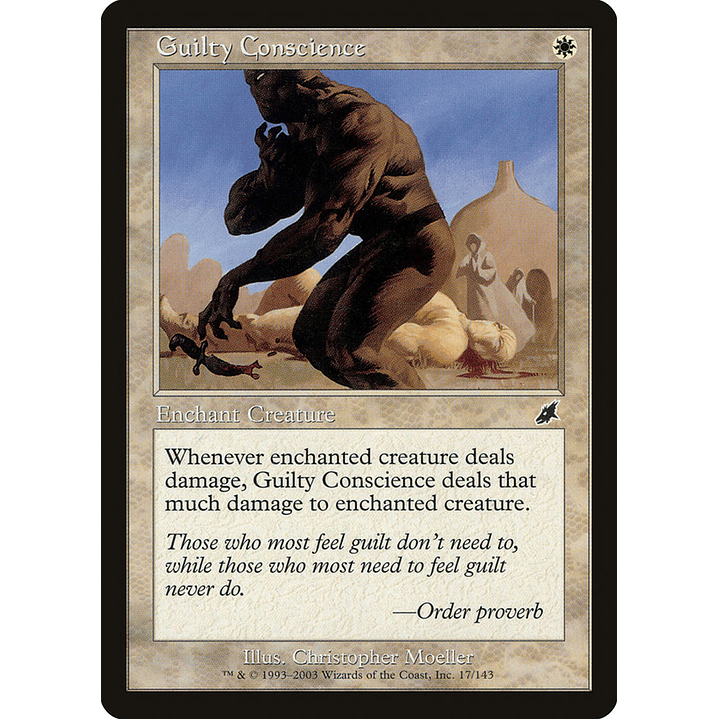 Guilty Conscience (Retro Frame) | Español | VG | SCG 1